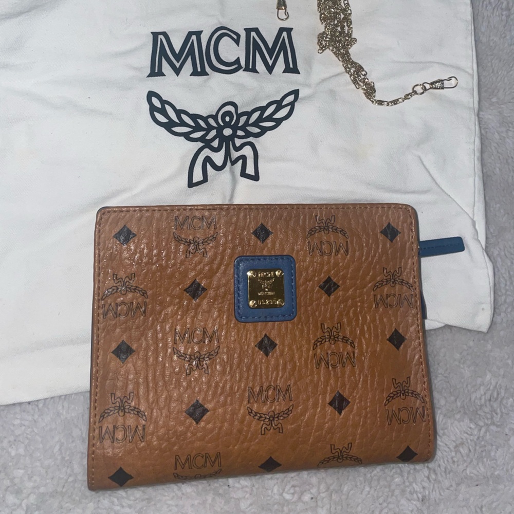 Authentic MCM clutch/bag
